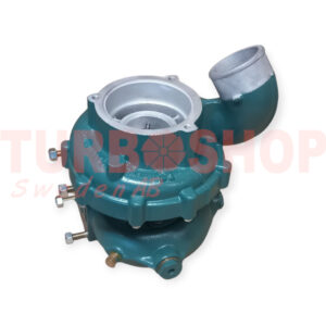 BorgWarner K26 renoveret original turbo med rustfri indsats, Volvo Penta D4-300 ombytningsturbo