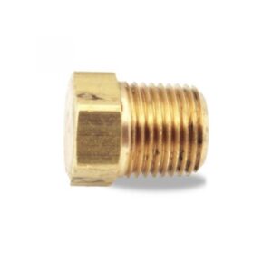 Messingbolt ekstern sekskant 1/4" NPT Volvo Penta udstødningshus