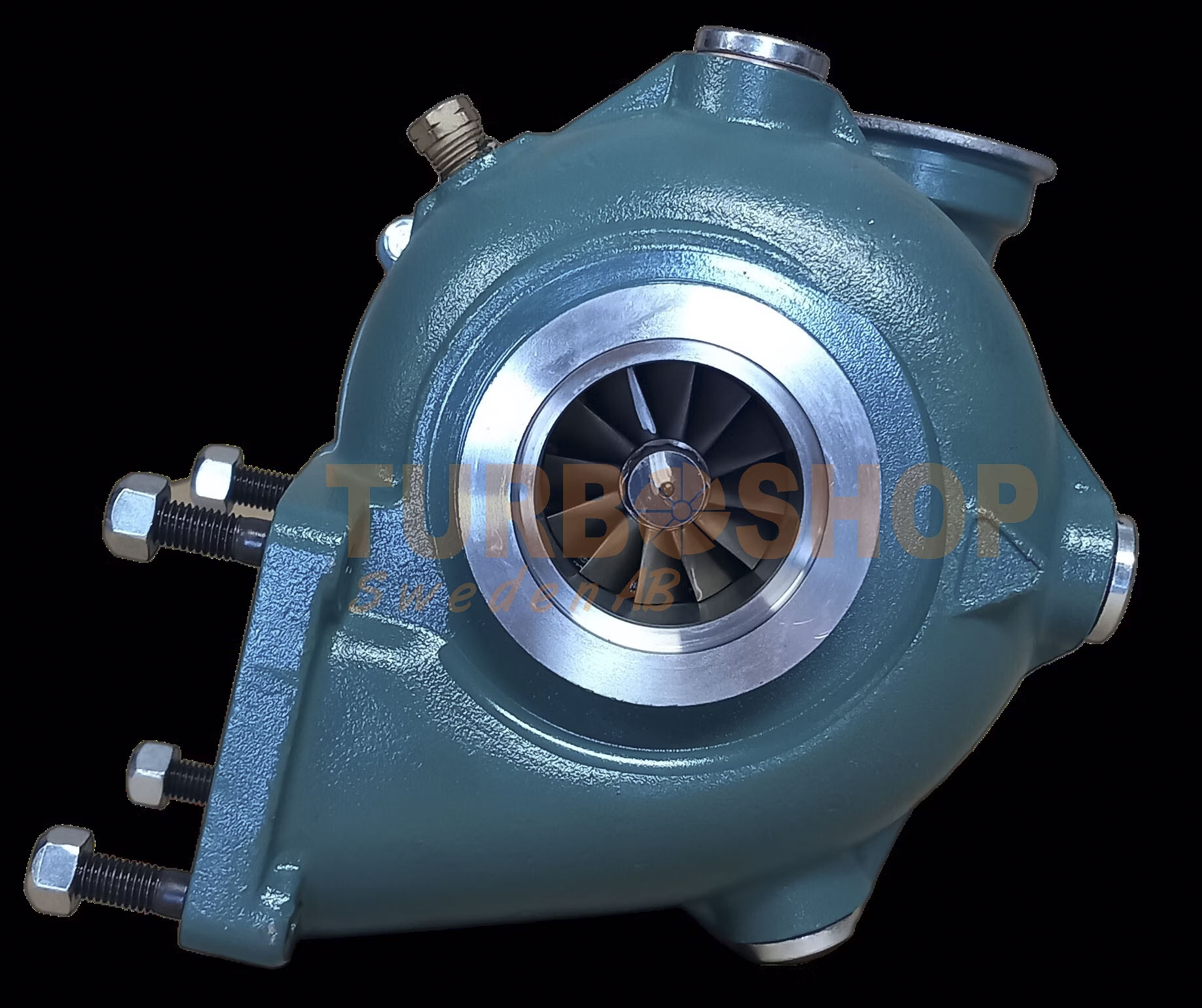 BorgWarner K26 Volvo Penta erstatningsturbo Original nummer: 3802070, 838697, 860916, 861260 (rustfrit indsats) - Billede 2